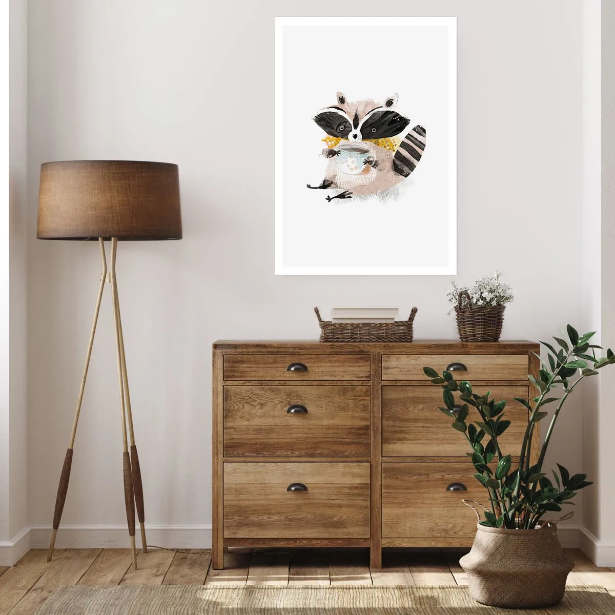 Plagát - Môj priateľ mýval - 30x40 cm