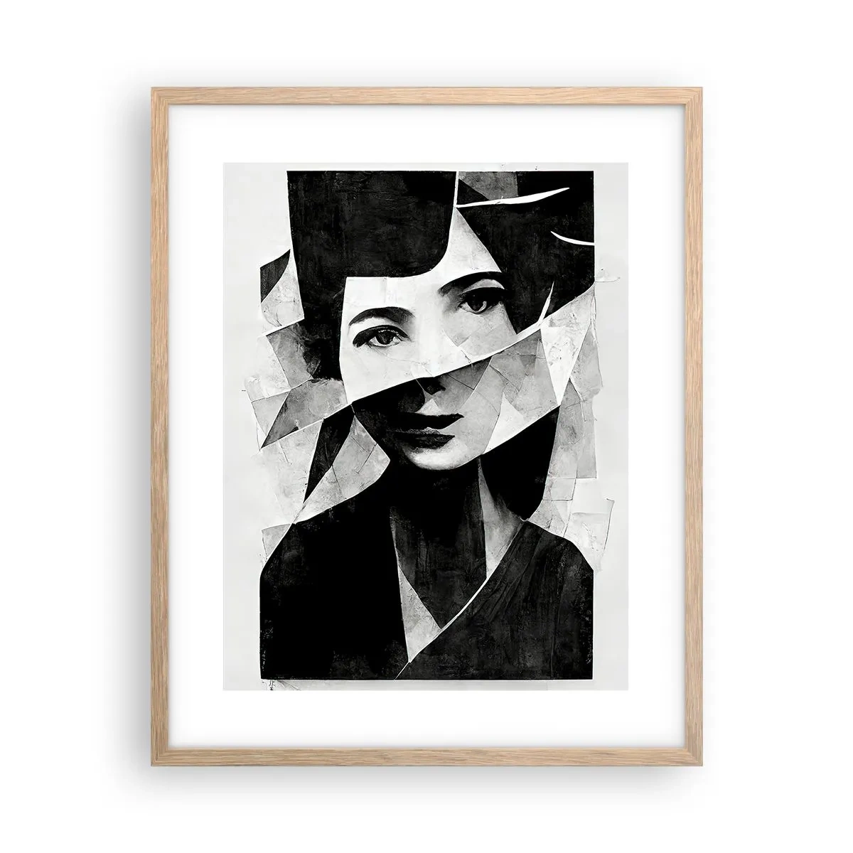 Plagát v ráme zo svetlého duba - Niečo o tebe… - 40x50 cm