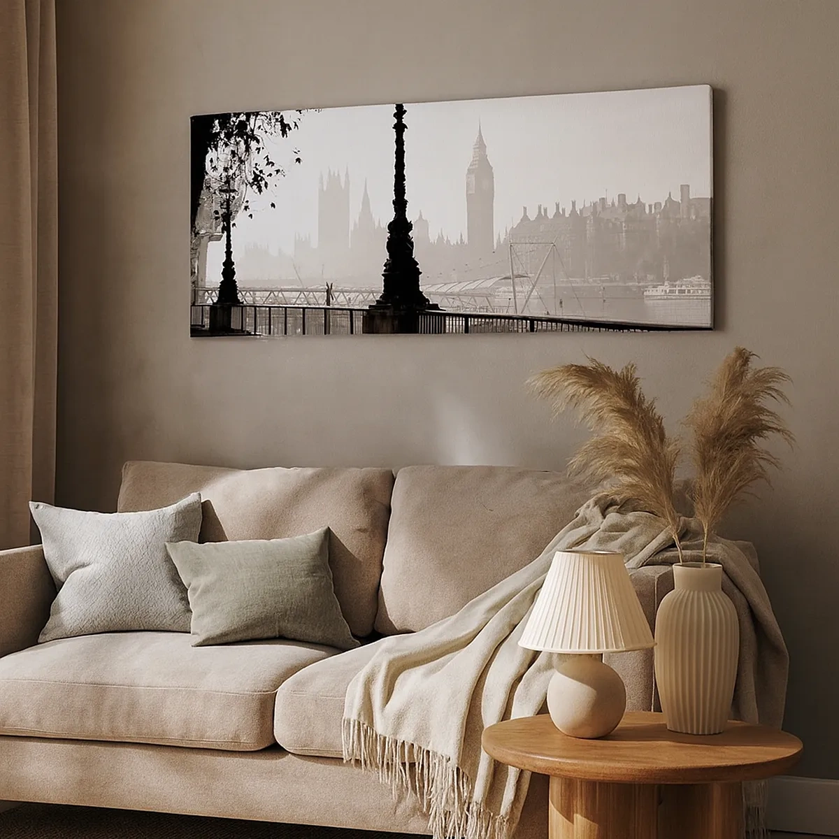 Obraz na plátne - Londýnske ráno - 30x30 cm