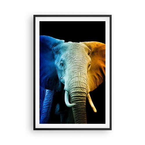 Plagát v čiernom ráme - Excentrický muž, avšak nie podivín - 61x91 cm