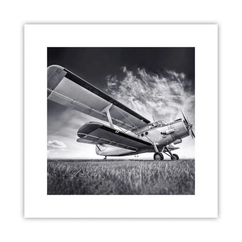 Plagát - Okrídlený pútnik - 30x30 cm