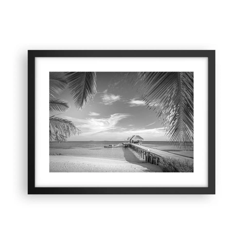 Plagát v čiernom ráme - Spomienka alebo sen? - 40x30 cm