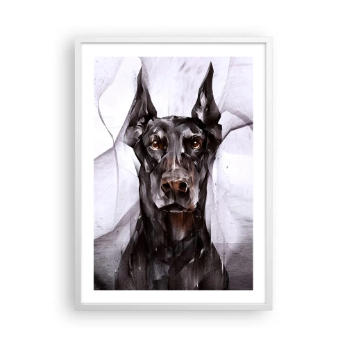 Plagát v bielom ráme - Z urodzeného rodu - 50x70 cm