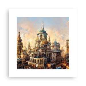 Plagát - Mesto miest - 30x30 cm