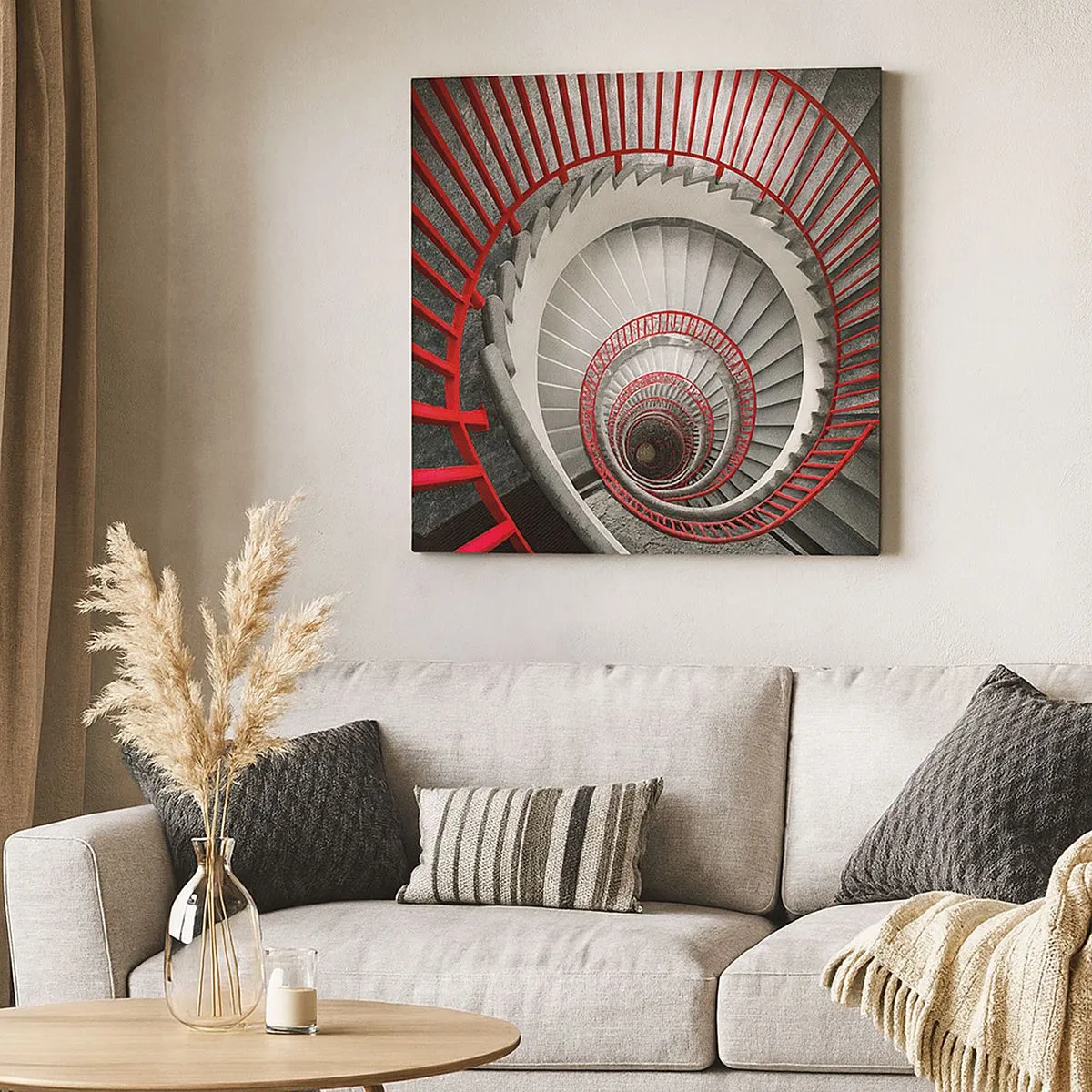 Obraz na plátne - Architektonické hry - 30x30 cm