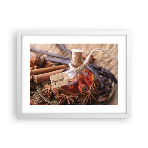 Plagát v bielom ráme - K jednote tela a ducha - 40x30 cm