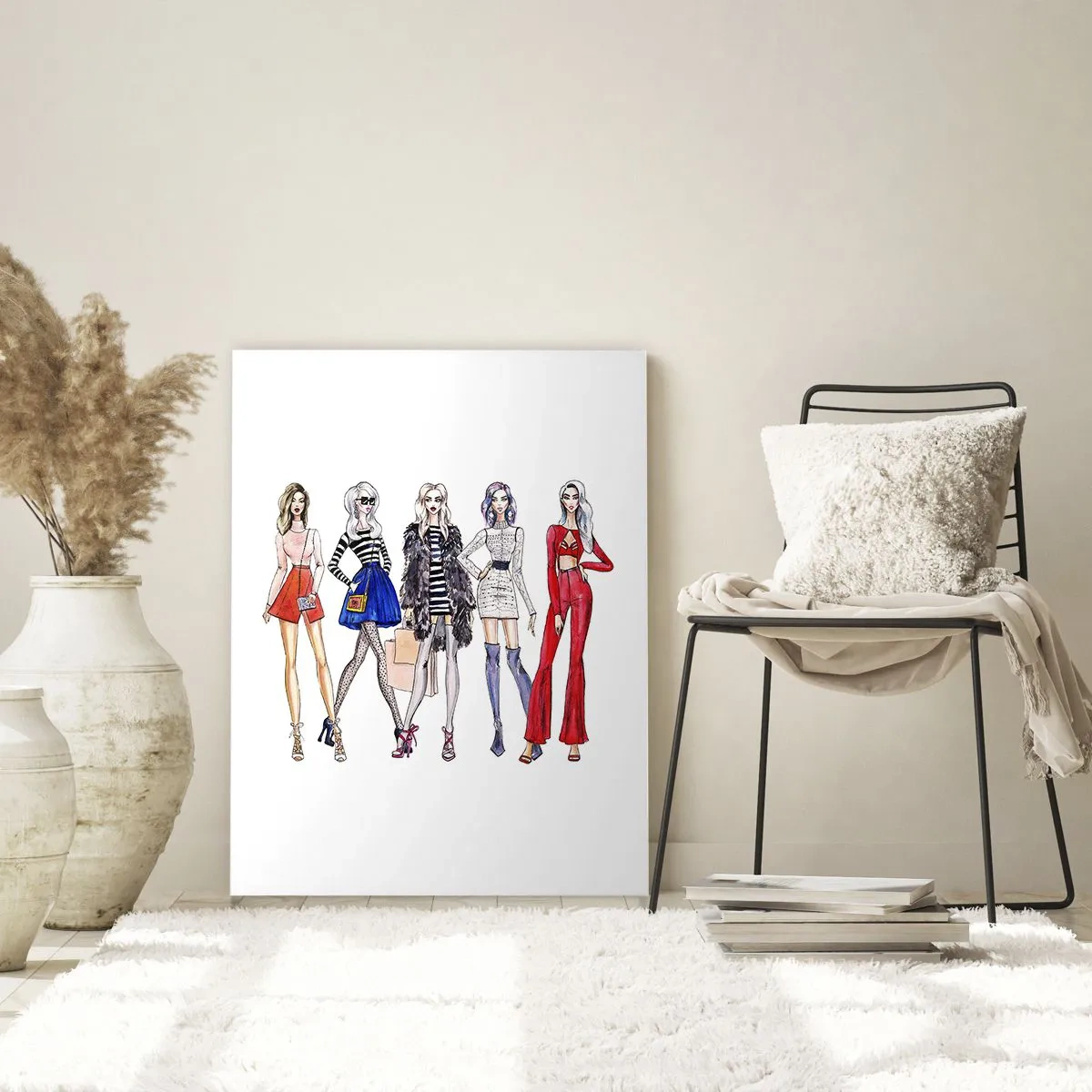 Obraz na skle - Every week Fashion Week - 50x70 cm