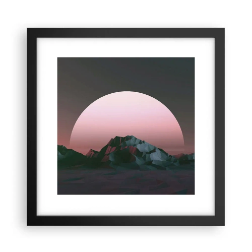 Plagát v čiernom ráme - V susednej galaxii - 30x30 cm