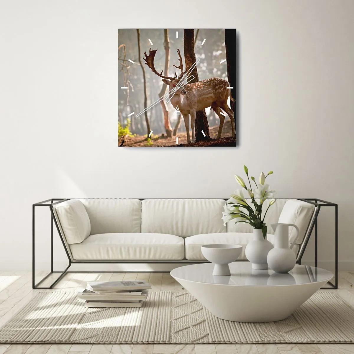 Nástenné hodiny - Svetlo mladosti - 30x30 cm