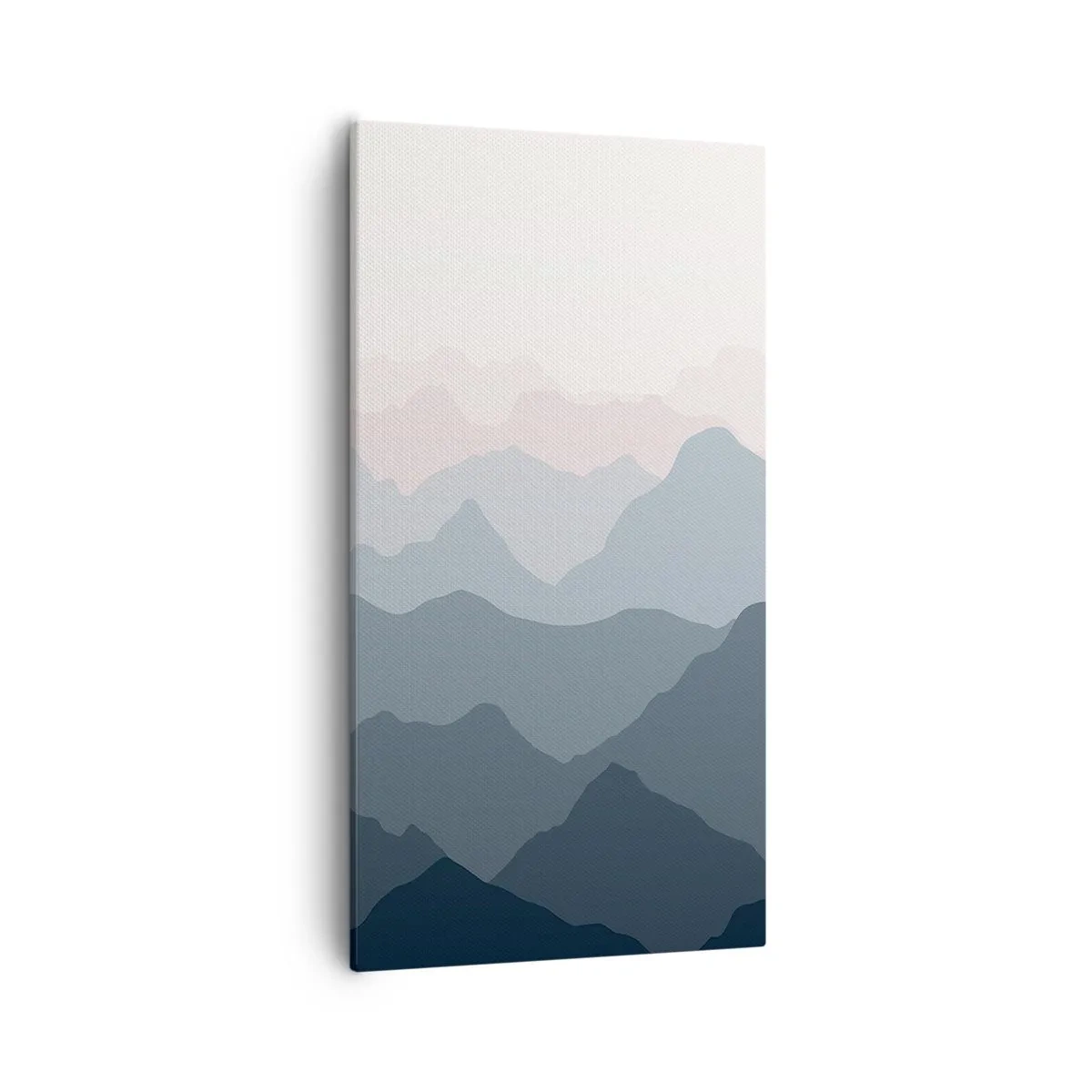 Obraz na plátne - Vlny hôr - 55x100 cm