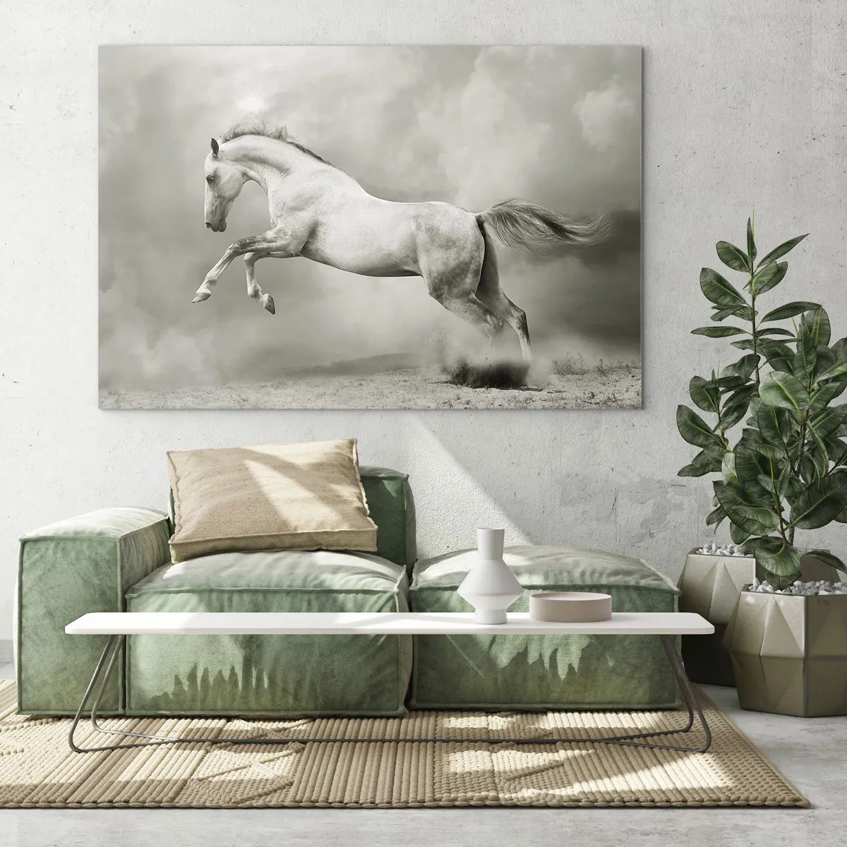 Obraz na skle - Medzi bdením a snom - 120x80 cm