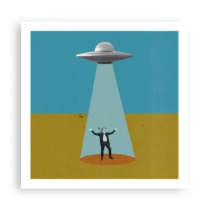 Plagát - Blízke stretnutie - 60x60 cm