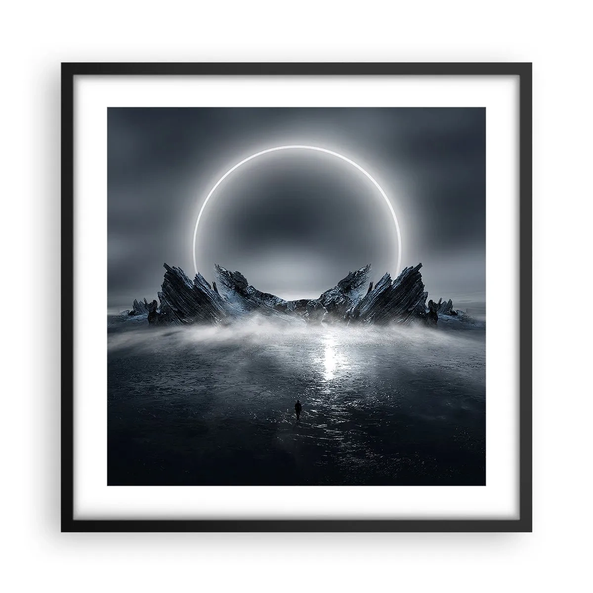 Plagát v čiernom ráme - Finále príbehu - 50x50 cm