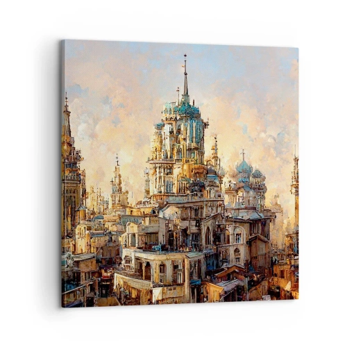 Obraz na plátne - Mesto miest - 60x60 cm