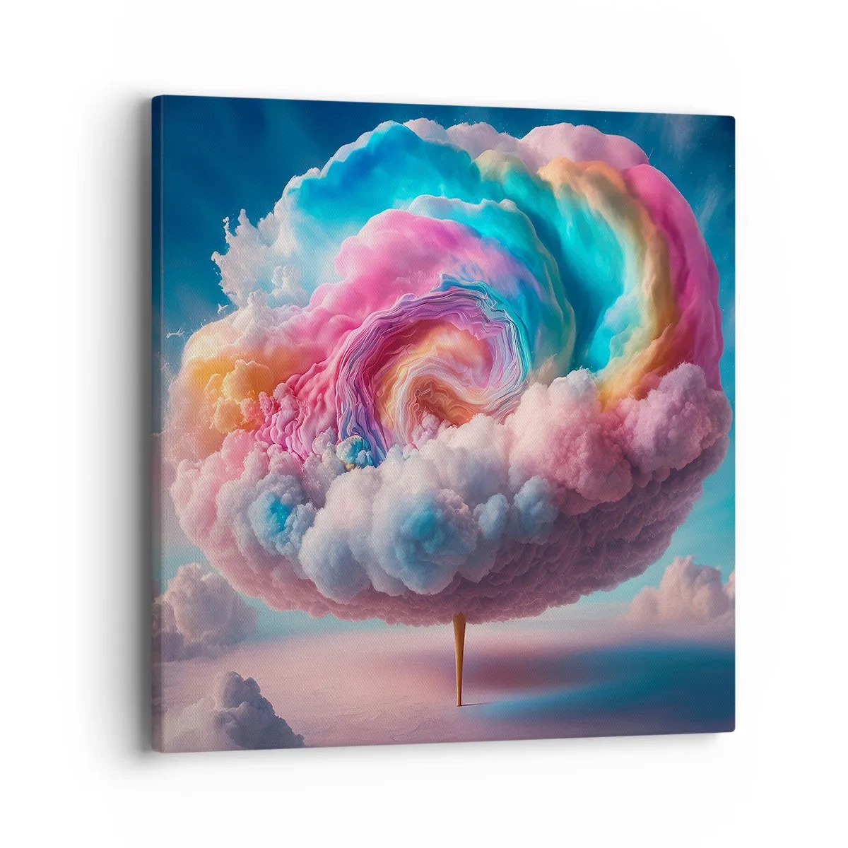 Obraz na plátne - Sen o zábavnom parku - 40x40 cm