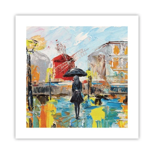 Plagát - Parížske legendy - 40x40 cm