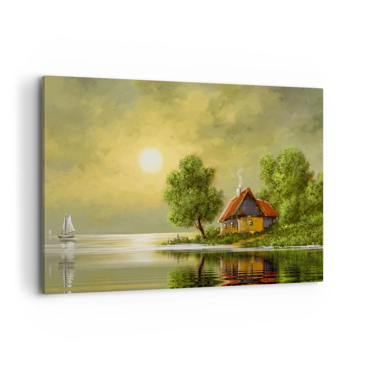 Obraz na plátne - Krásne, ako z obrázku - 100x70 cm