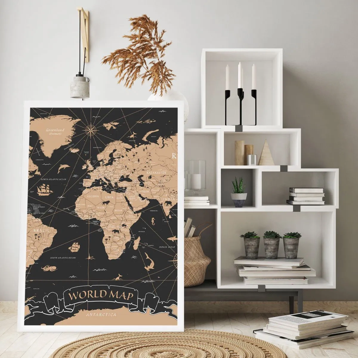 Plagát - Hranice môjho sveta - 70x100 cm