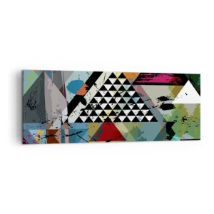 Obraz na plátne - Aké je to jednoduché - 140x50 cm