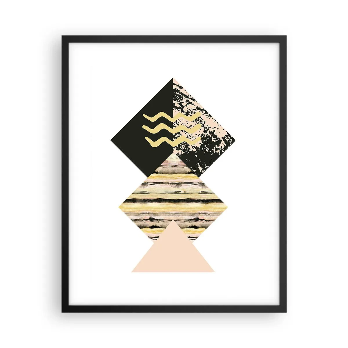 Plagát v čiernom ráme - Nie je to tak jednoduché - 40x50 cm