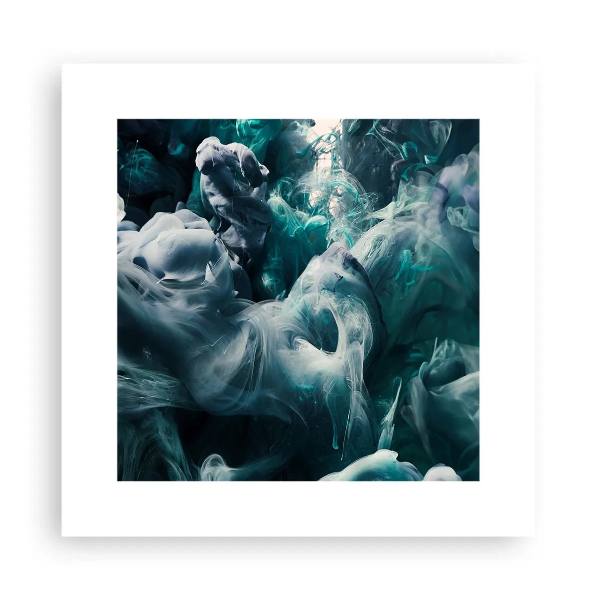 Plagát - Pohyb farby - 30x30 cm