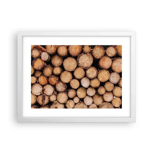 Plagát v bielom ráme - Nový začiatok - 40x30 cm