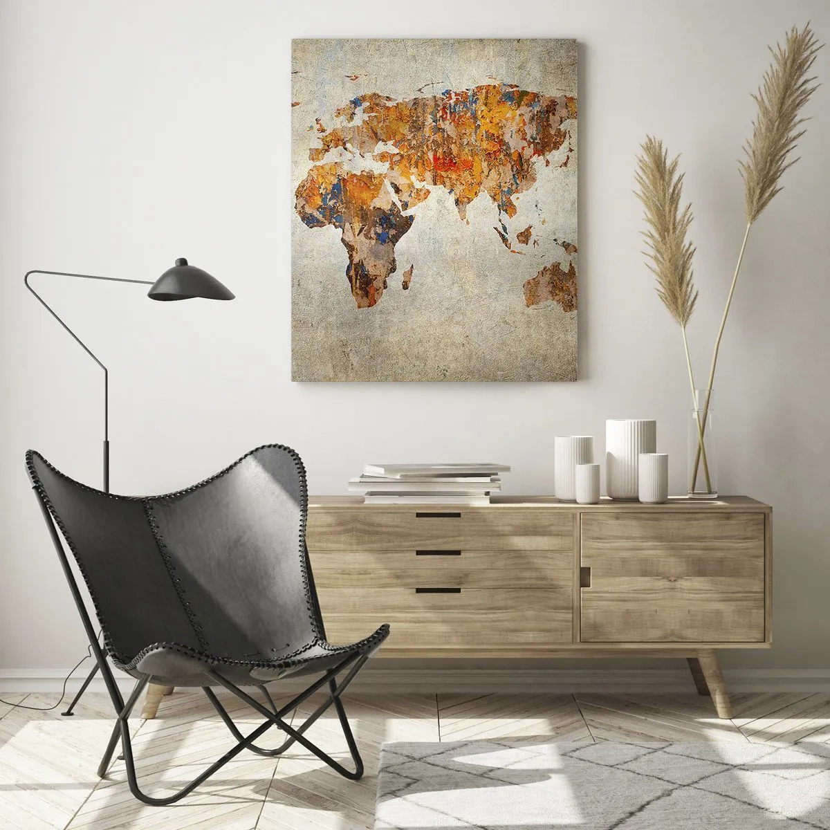 Obraz na skle - Skutočne veľký svet - 50x70 cm