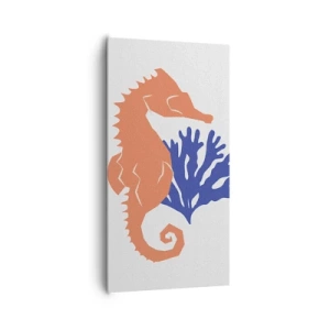 Obraz na plátne - Na podvodnej lúke - 65x120 cm