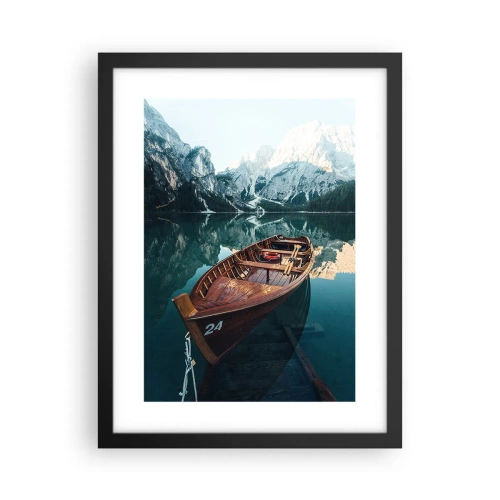 Plagát v čiernom ráme - Ako namaľované na skle - 30x40 cm