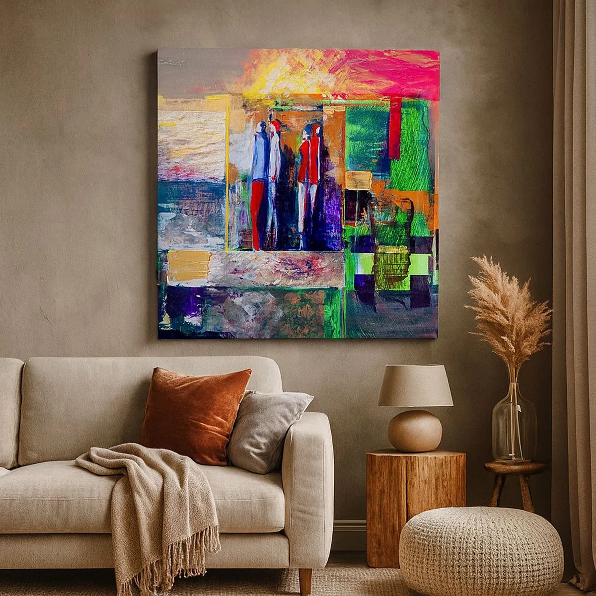 Obraz na plátne - Vzťahy a emócie - 30x30 cm