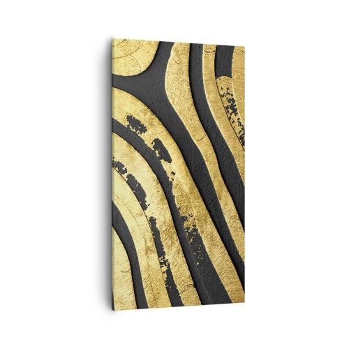 Obraz na plátne - Všetko plynie - 55x100 cm