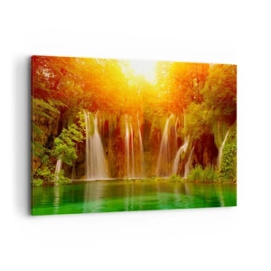 Obraz na plátne - Na slnku a v tieni - 120x80 cm