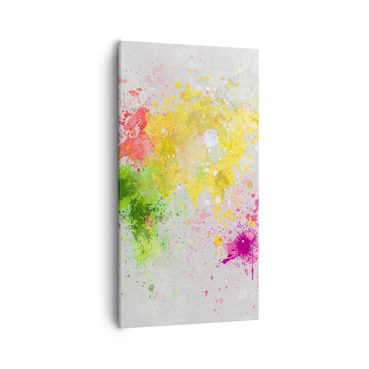 Obraz na plátne - Všetky farby sveta - 55x100 cm