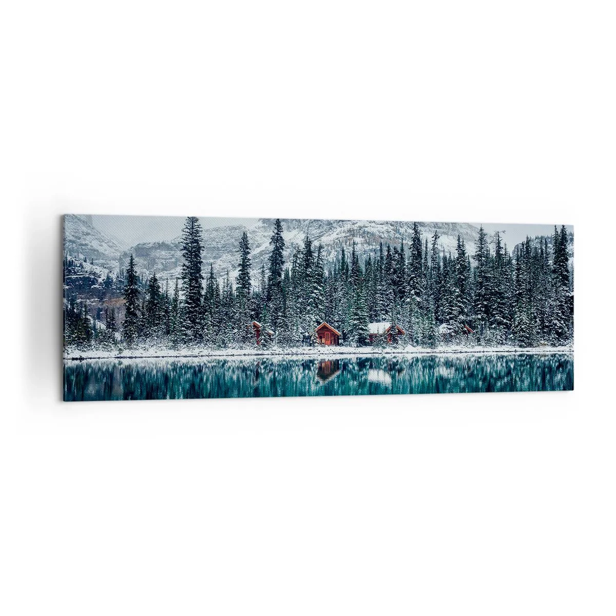 Obraz na plátne - Kanadské útočisko - 160x50 cm