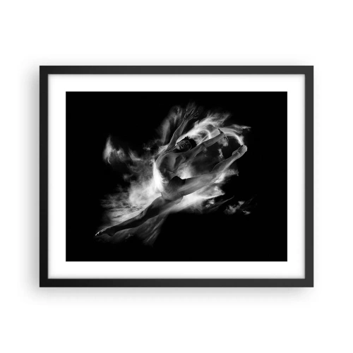 Plagát v čiernom ráme - Zastavený za letu - 50x40 cm