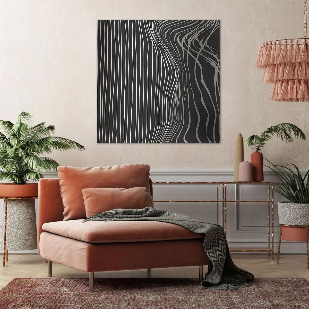 Obraz na plátne - Rytmus a prízvuk - 70x70 cm