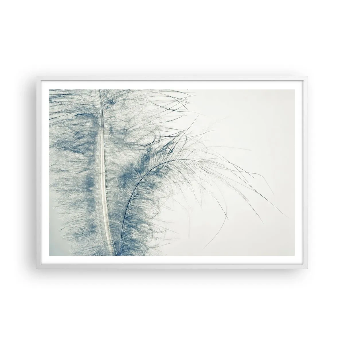 Plagát v bielom ráme - Šepot prírody - 100x70 cm