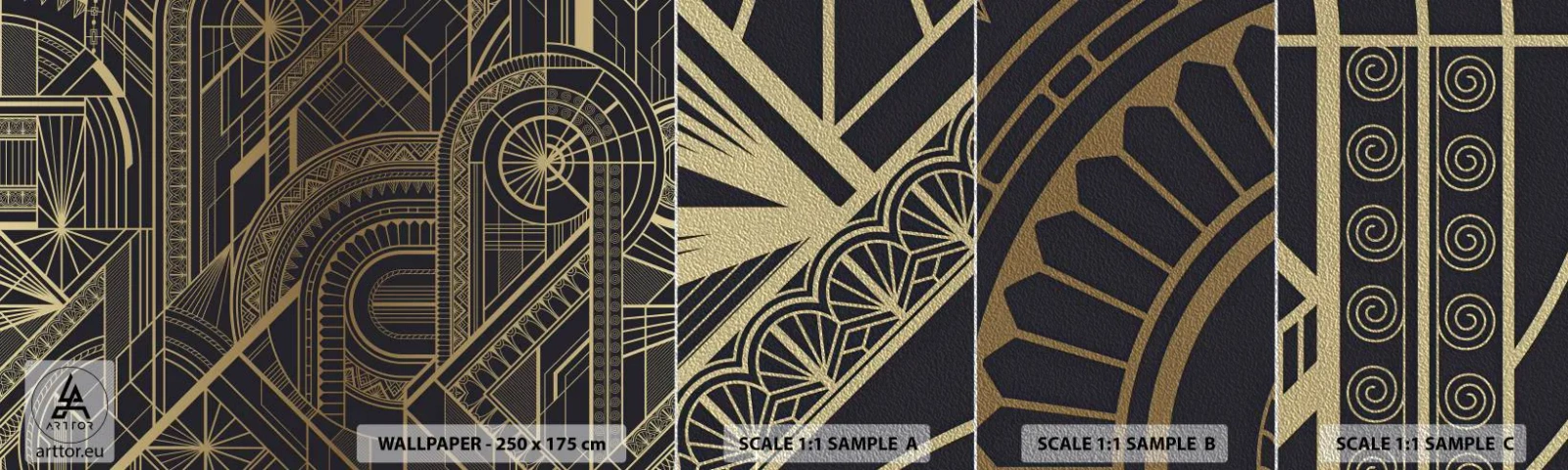 Vzorka fototapety Premium Sand - Koncepty, nápady, plány - Abstrakcia, Kus, Ornament - 100x30 cm