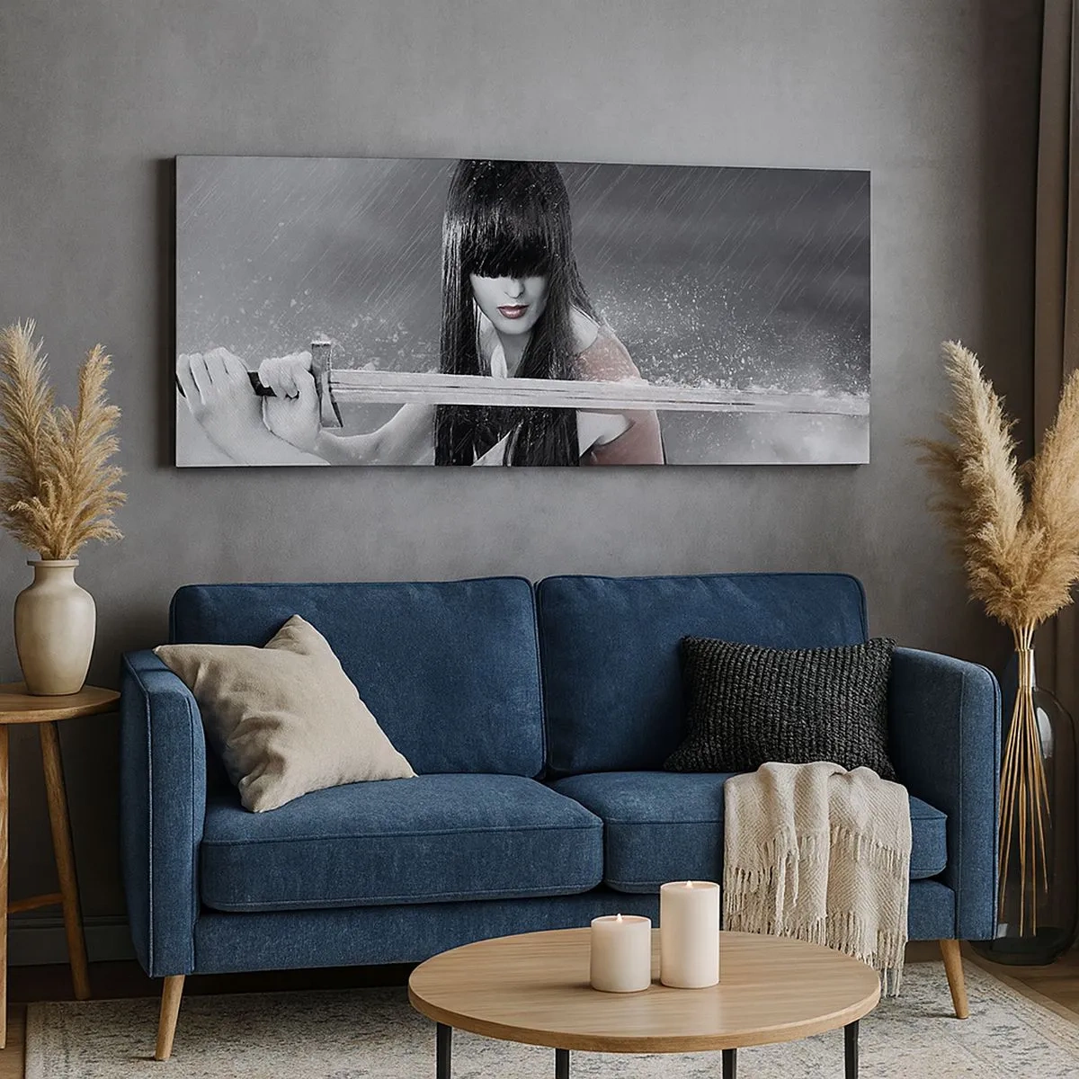 Obraz na plátne - Pekná a nebezpečná - 100x40 cm