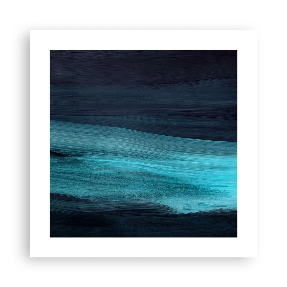 Plagát - Plávaj s prúdom - 40x40 cm