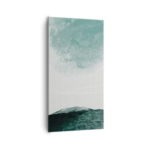 Obraz na plátne - Stretnutie s hmlou - 65x120 cm