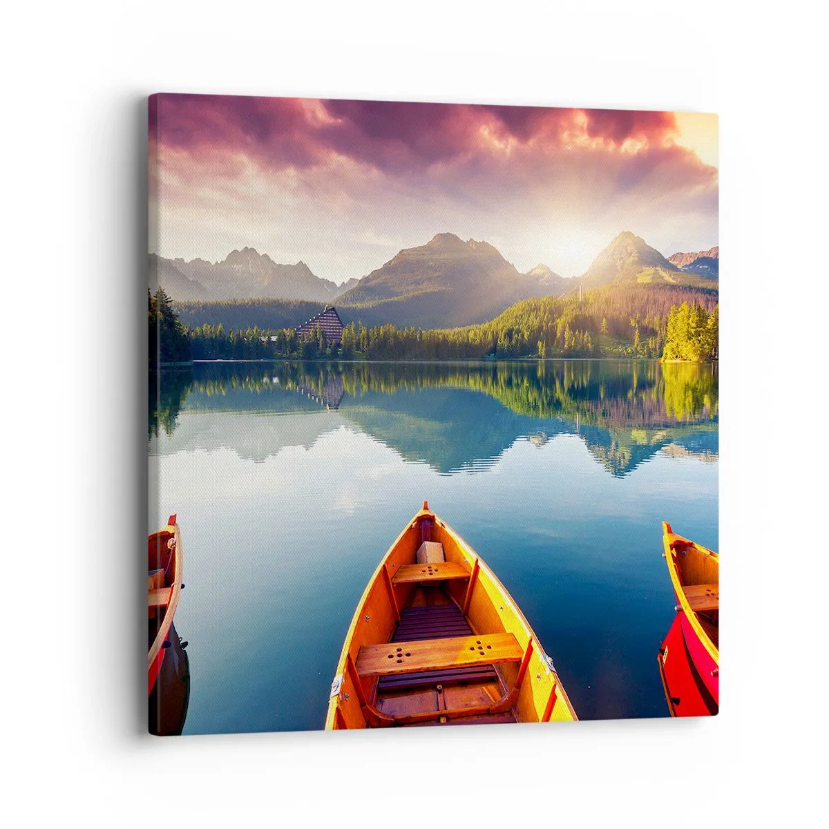 Obraz na plátne - Nič proti prírode - 40x40 cm