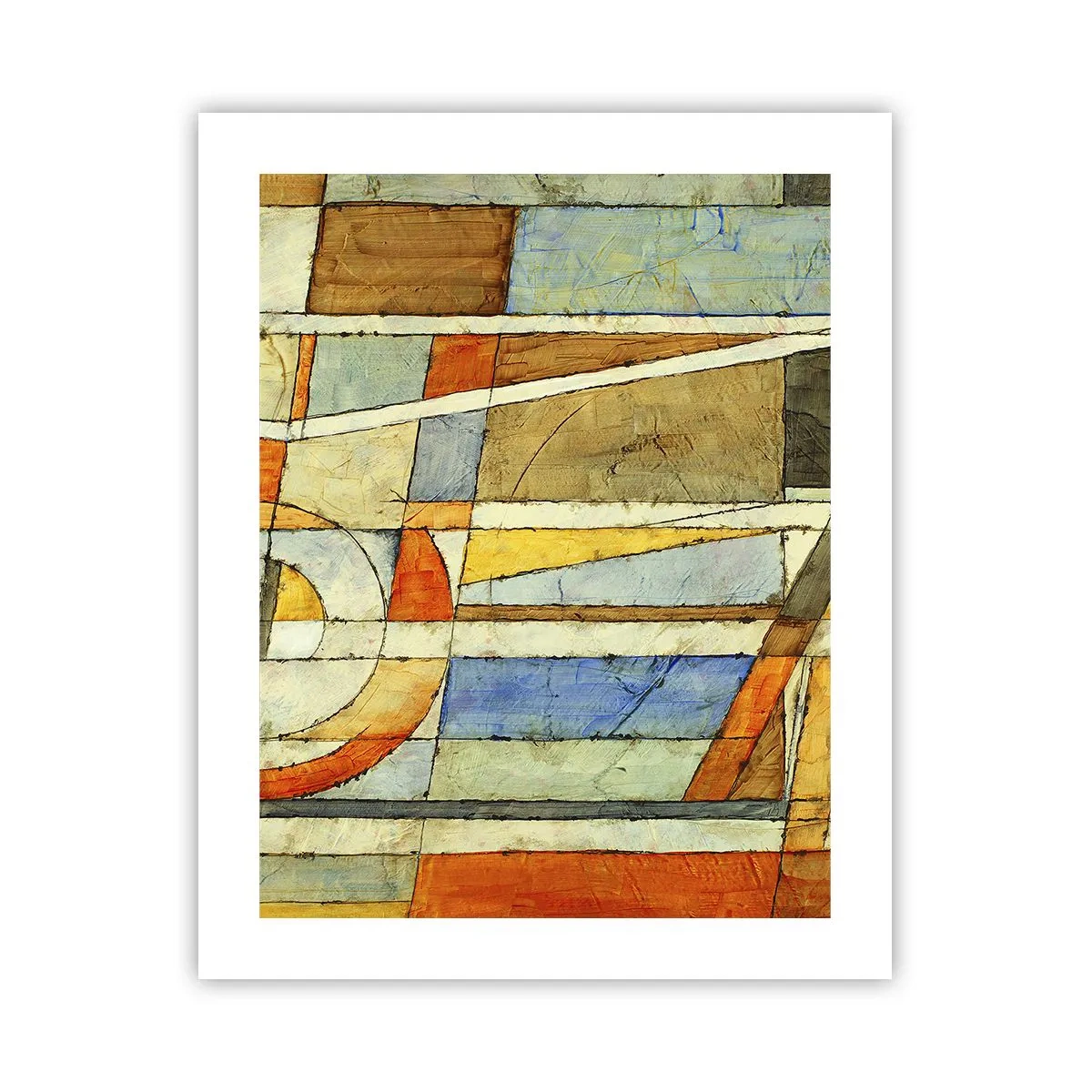 Plagát - Kubizmus na stavbe - 40x50 cm