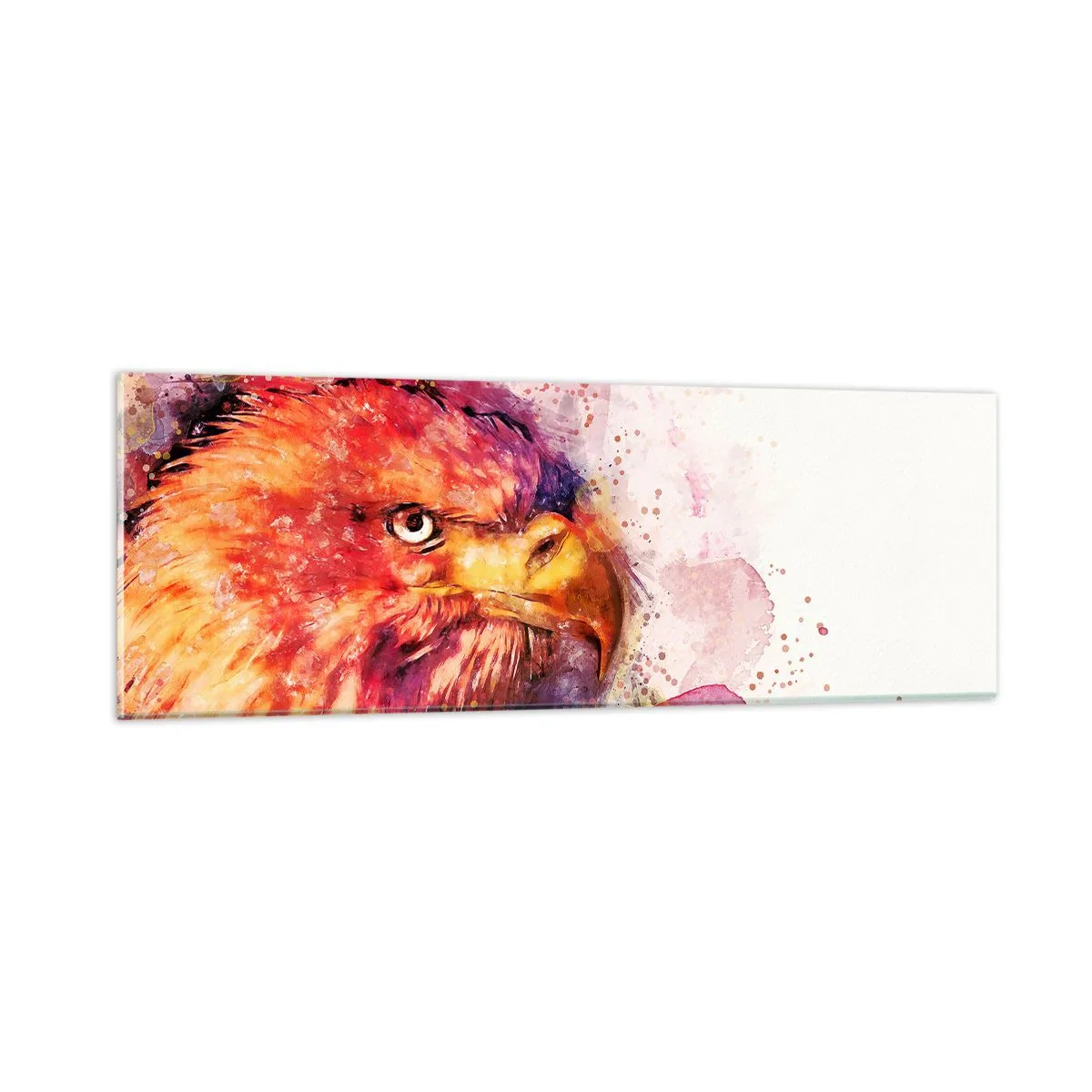 Obraz na skle - Nechceš vedieť, na čo myslím - 90x30 cm