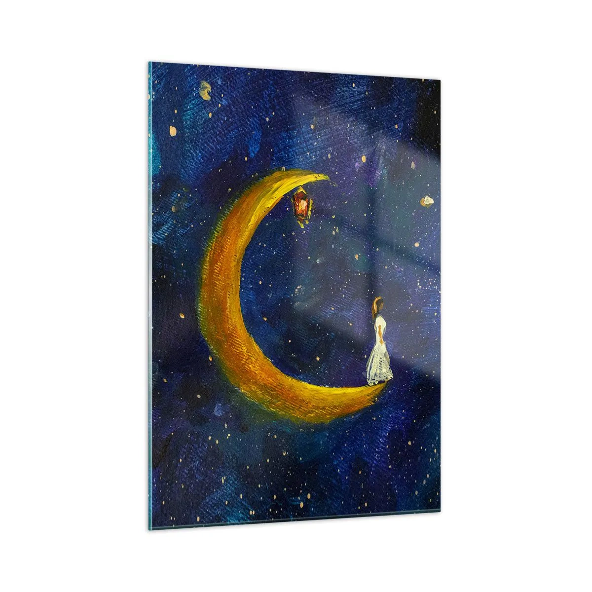 Obraz na skle - Volanie sveta - 50x70 cm