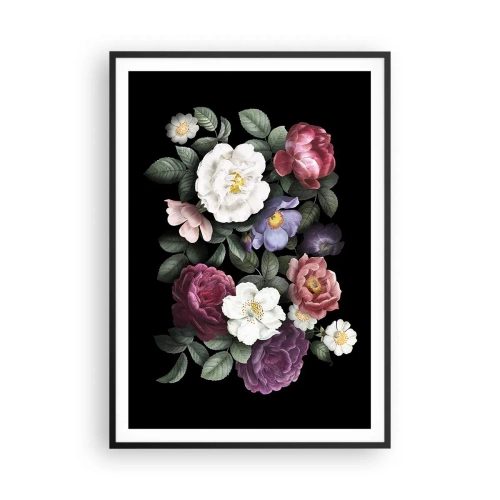 Plagát v čiernom ráme - Z anglickej záhrady - 70x100 cm