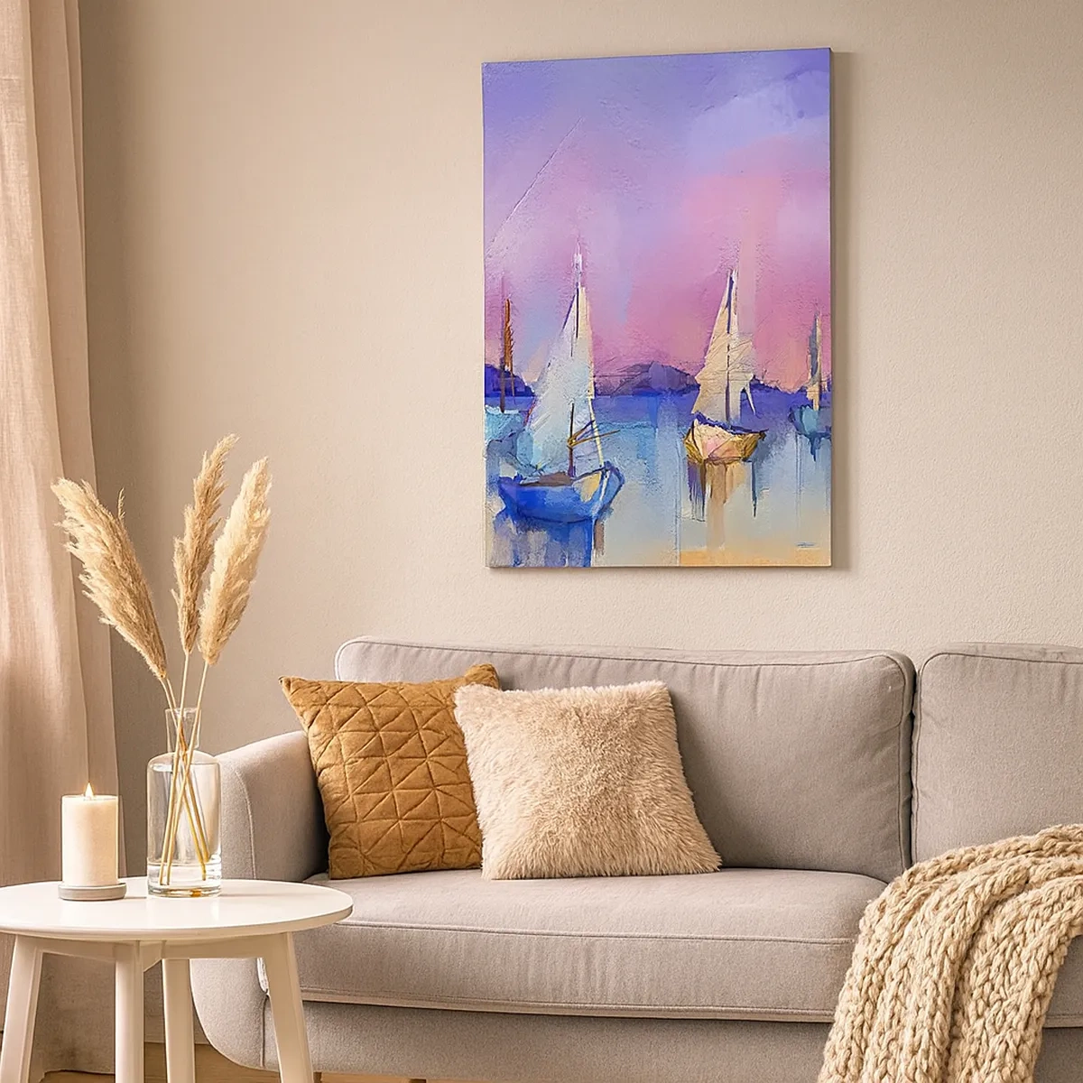 Obraz na plátne - Smer: široká voda - 50x70 cm