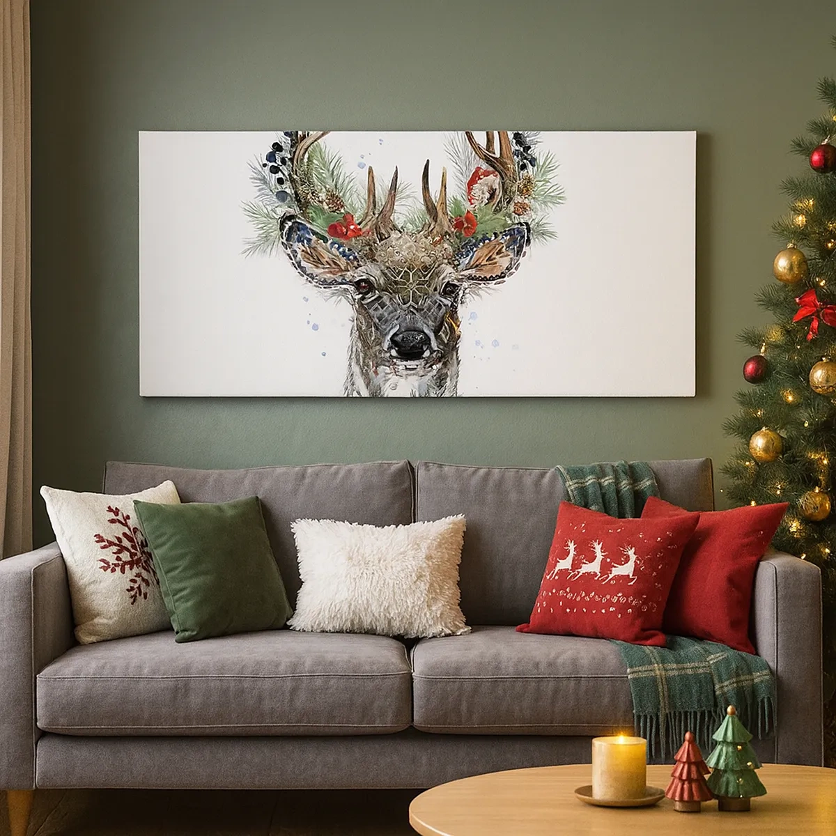 Obraz na plátne - V slávnostnom rúchu - 30x30 cm