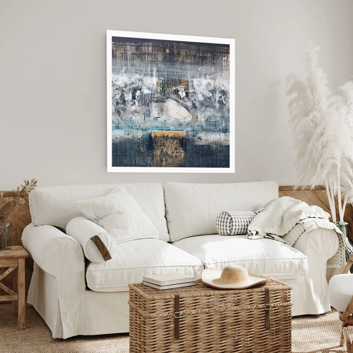 Plagát - Ako na ľade, tak aj na hrude - 60x60 cm