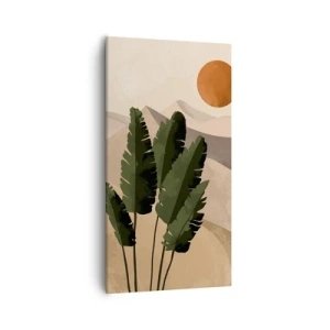Obraz na plátne - Triumf života - 55x100 cm